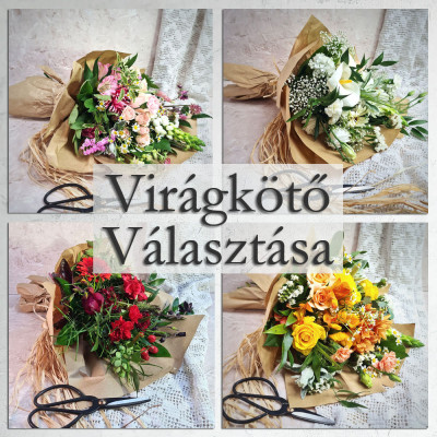 ÖKO - Mezei Bokréta - szezonális virágokból - Virágkötő választása (S)